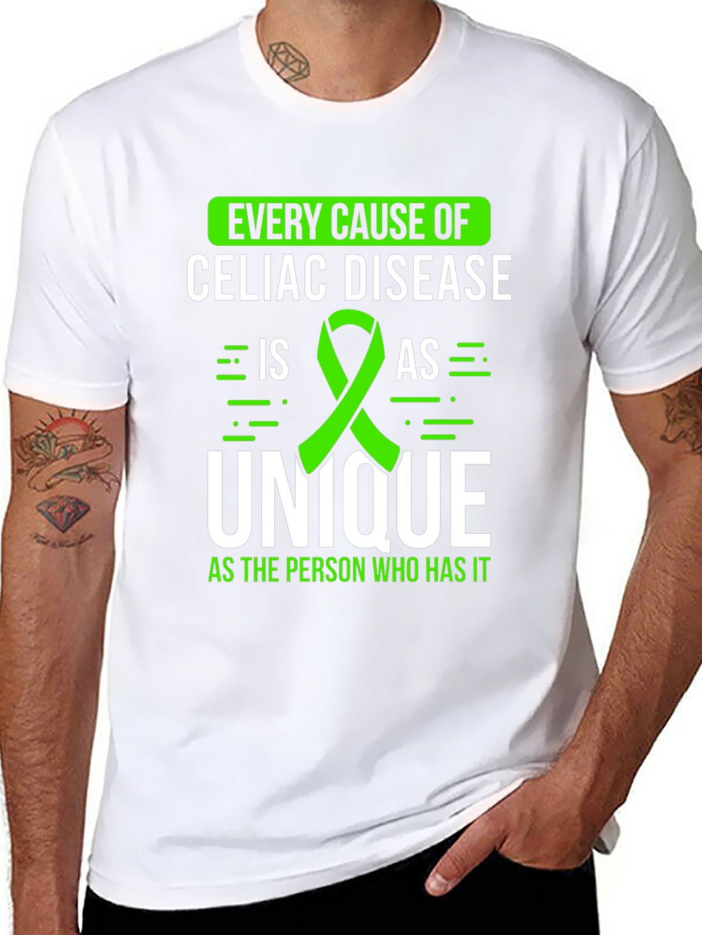 Celiac Disease Awareness T-Shirt - Unique Causes Design