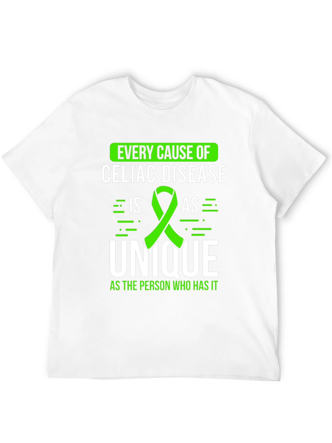 Celiac Disease Awareness T-Shirt - Unique Causes Design