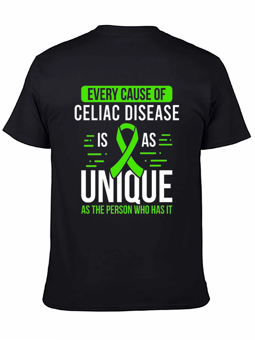 Celiac Disease Awareness T-Shirt - Unique Causes Design