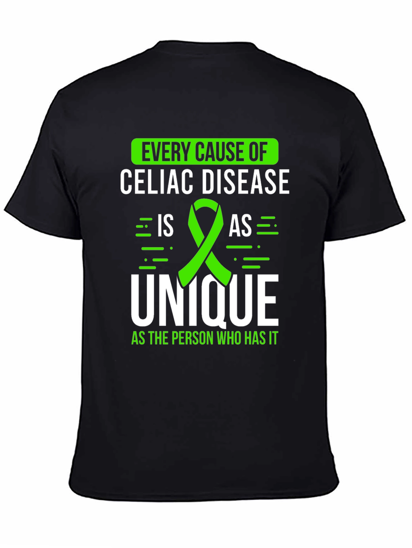 Celiac Disease Awareness T-Shirt - Unique Causes Design