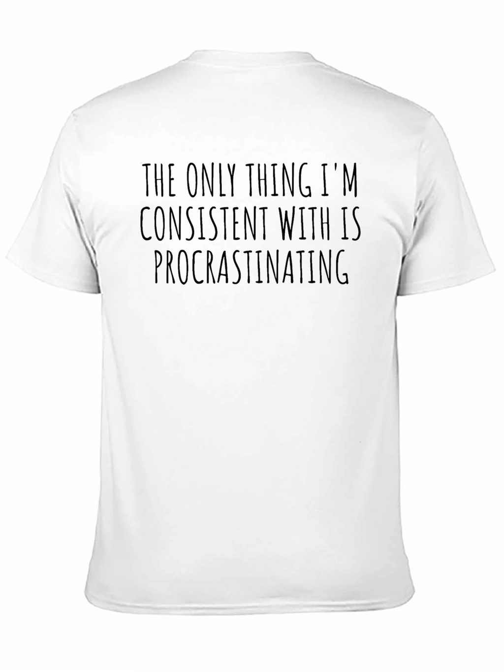 Procrastinating Humor Graphic Tee - Relaxed Fit