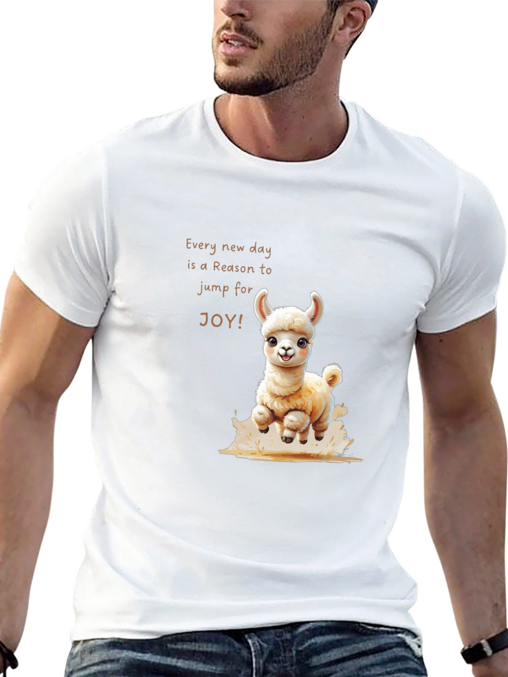 Cute Llama Joy T-Shirt