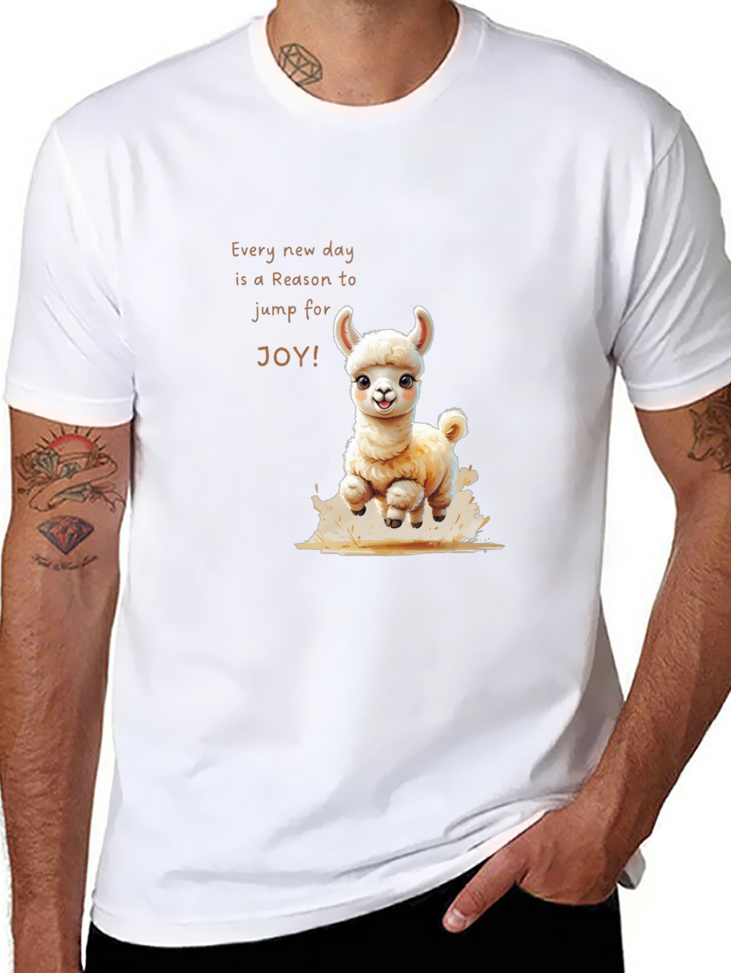 Cute Llama Joy T-Shirt