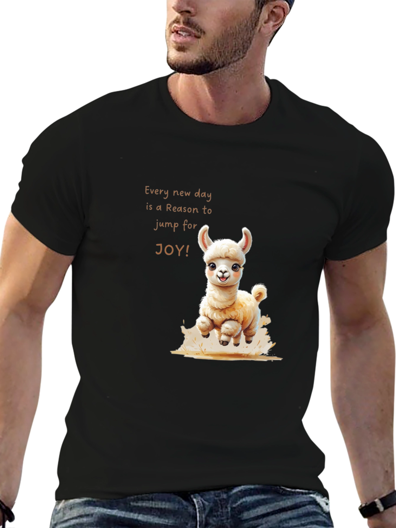Cute Llama Joy T-Shirt