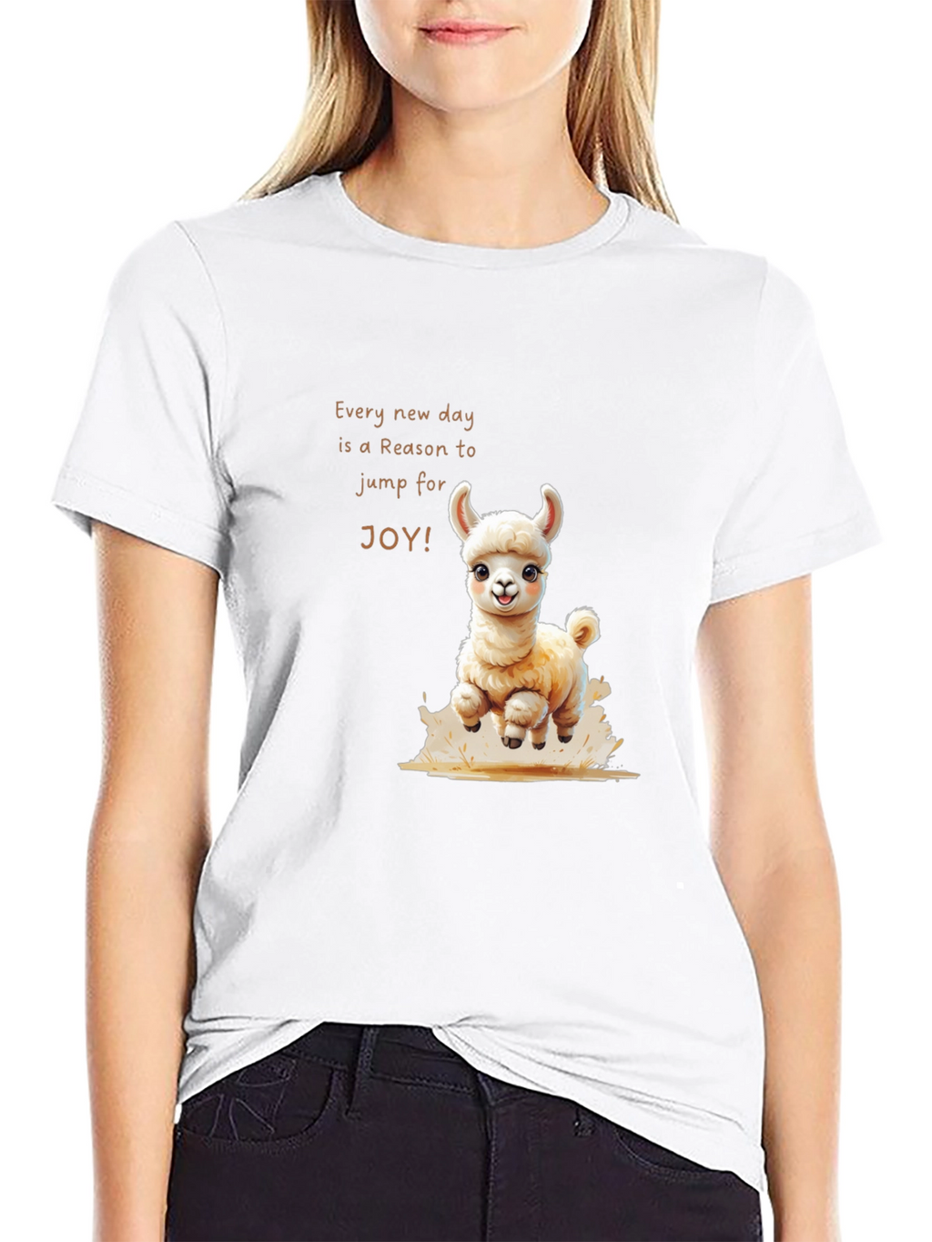 Cute Llama Joy T-Shirt