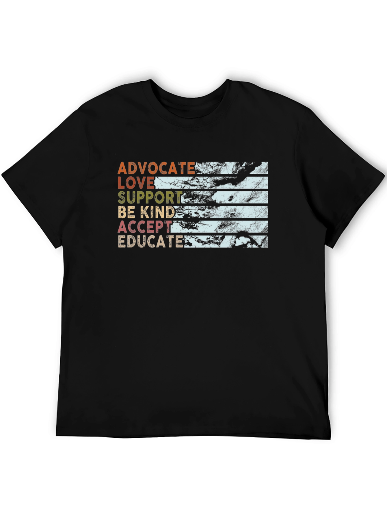 Advocate Love Support Kindness T-Shirt