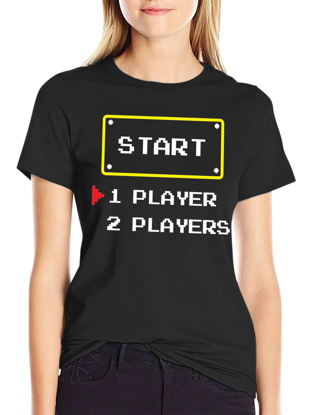 Retro Game Start Screen T-Shirt