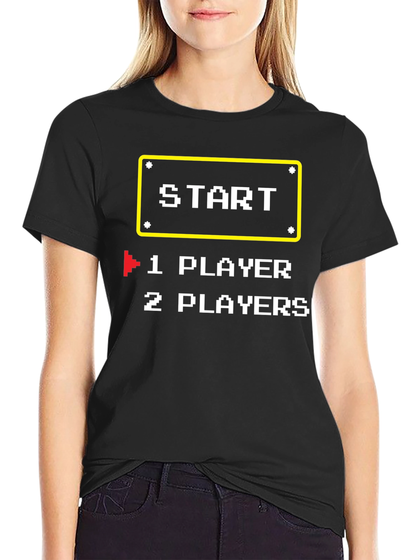 Retro Game Start Screen T-Shirt