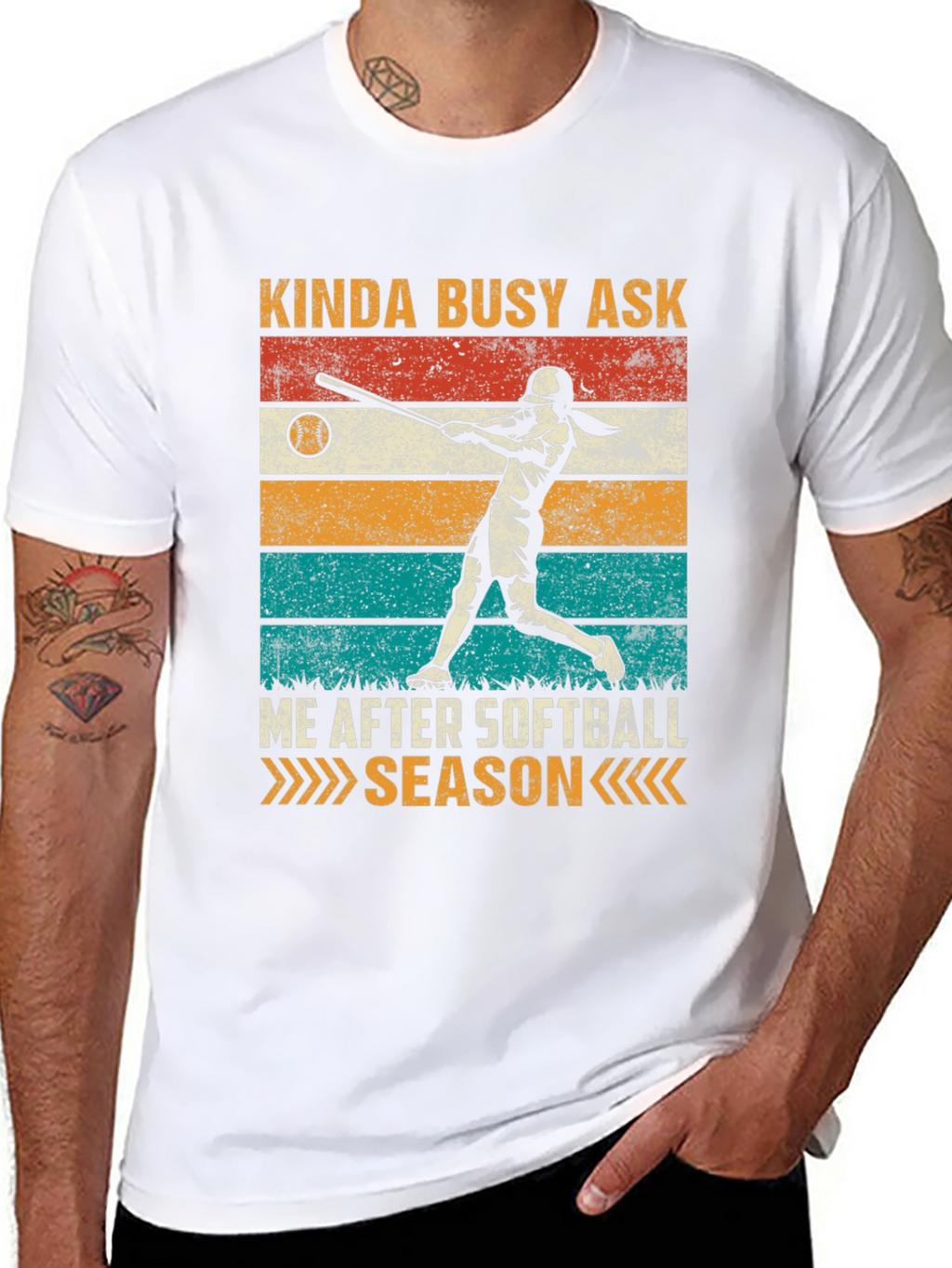 Kinda Busy Softball Season T-Shirt