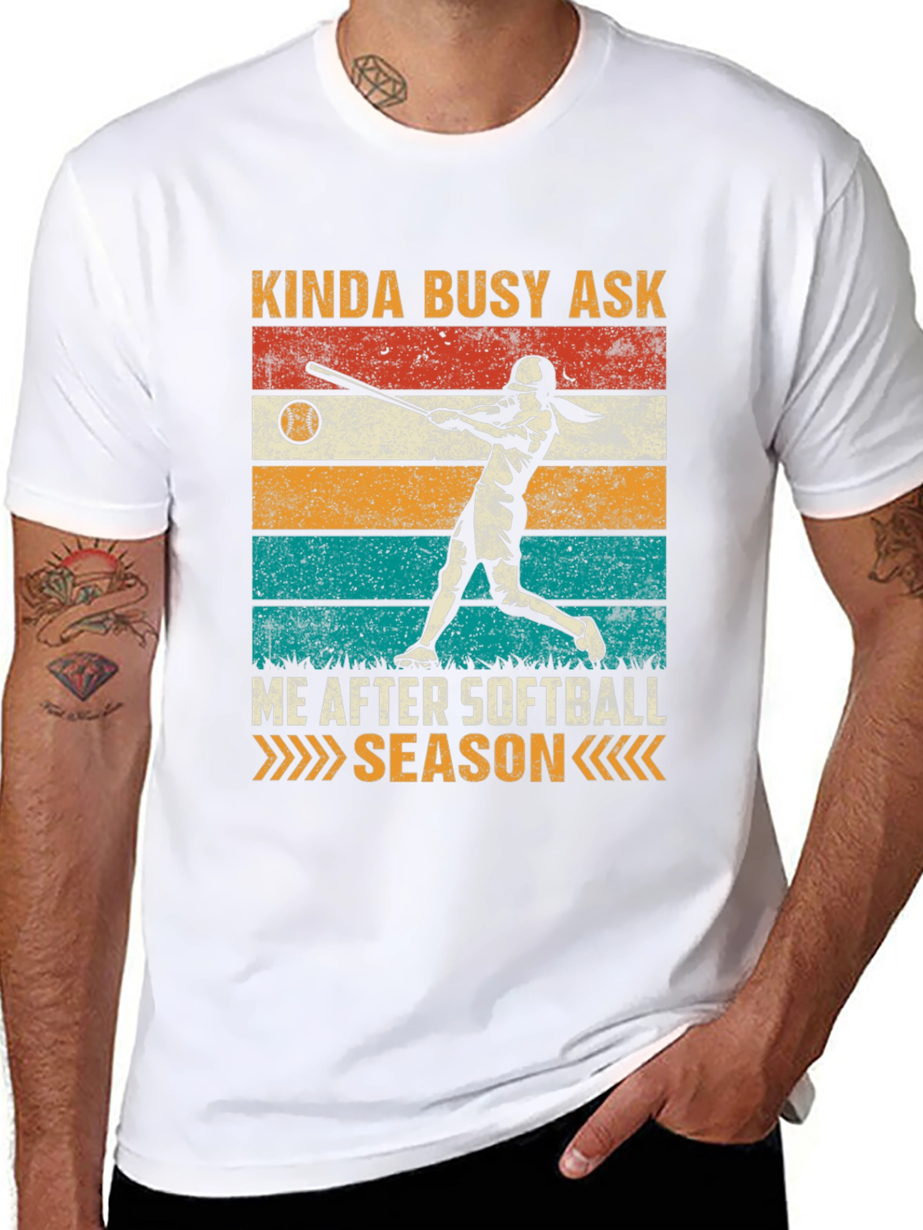 Kinda Busy Softball Season T-Shirt