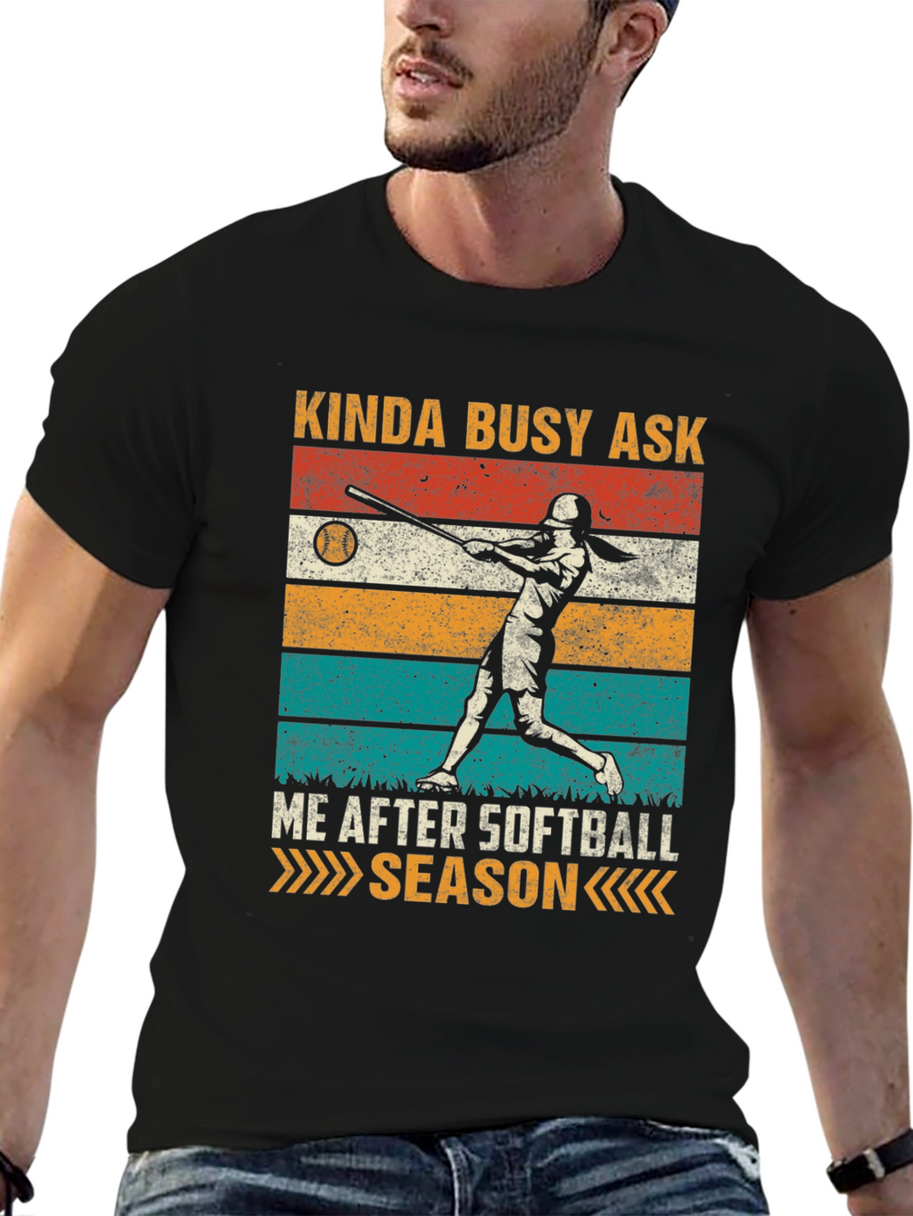 Kinda Busy Softball Season T-Shirt