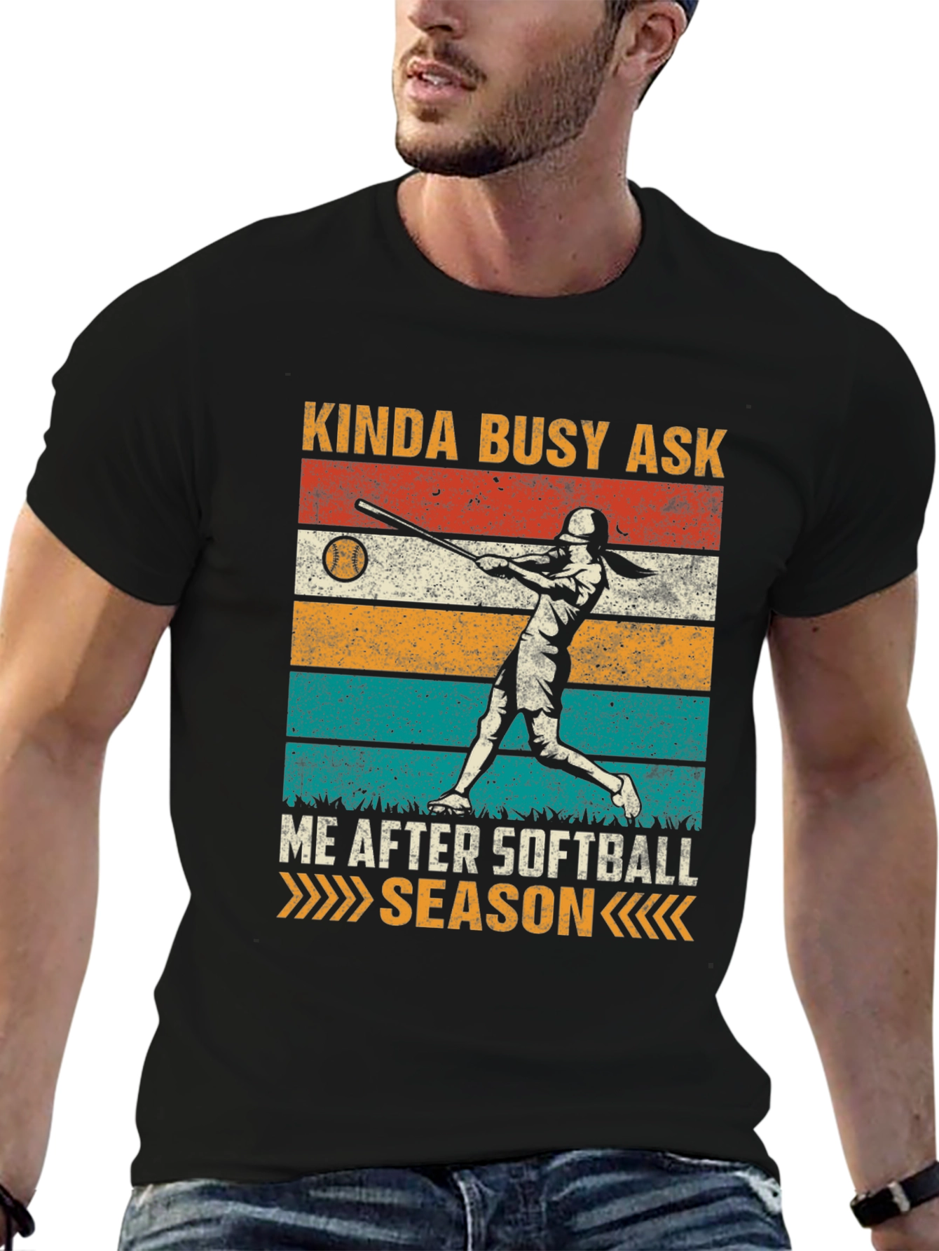 Kinda Busy Softball Season T-Shirt