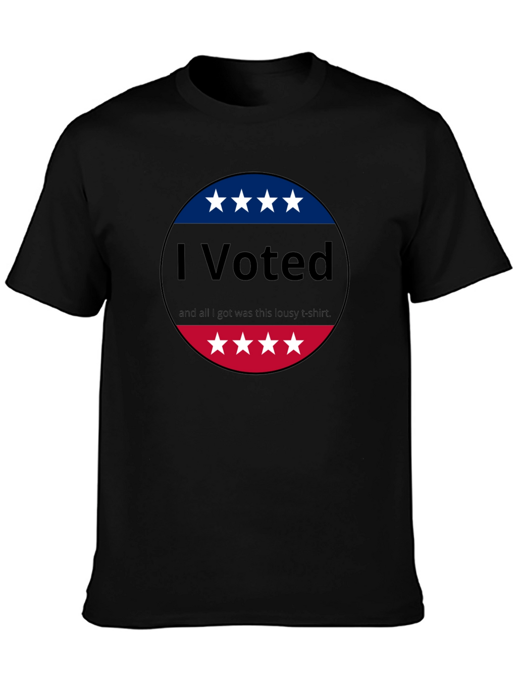 I Voted T-Shirt - Political Statement Tee