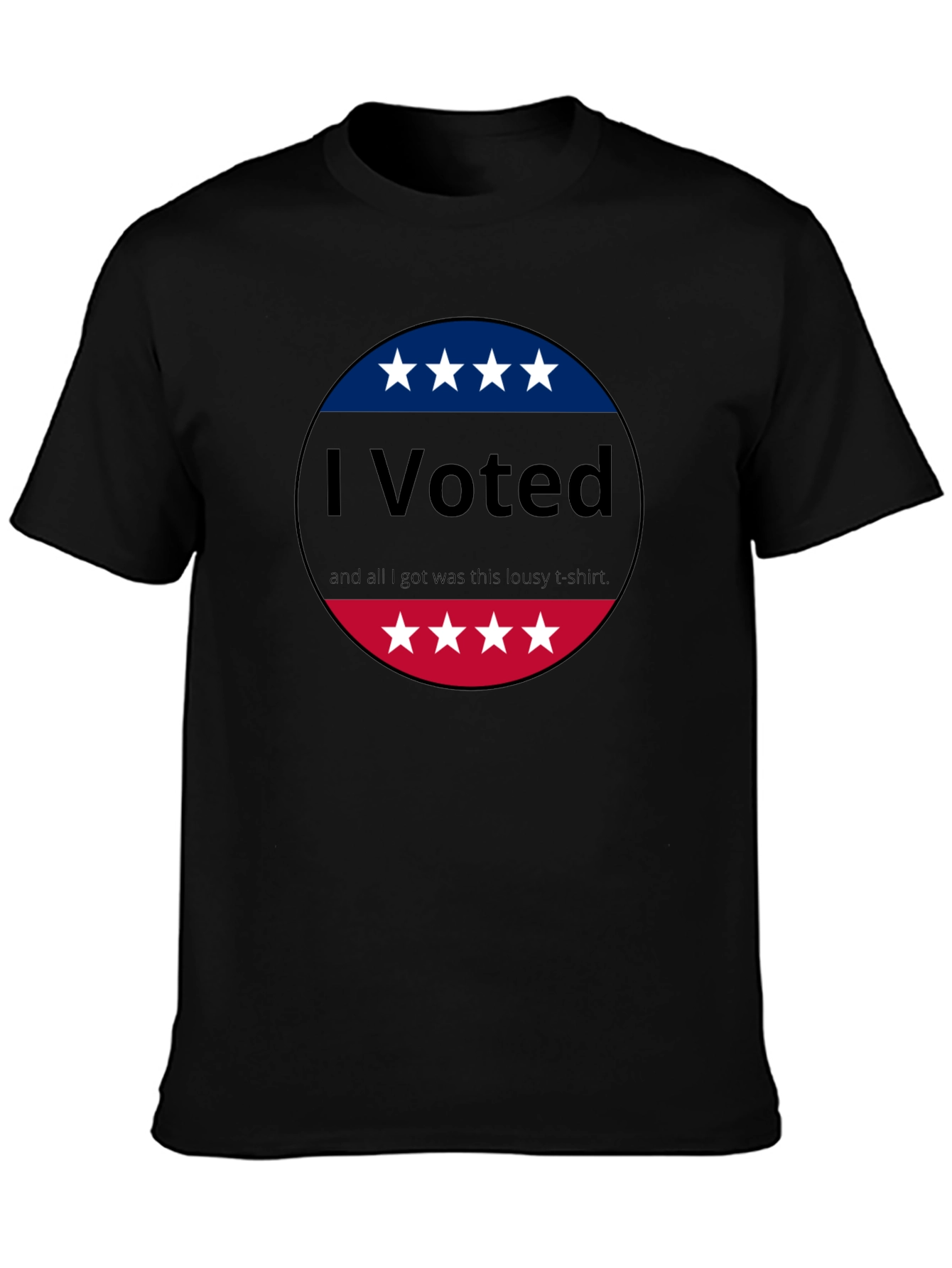 I Voted T-Shirt - Political Statement Tee