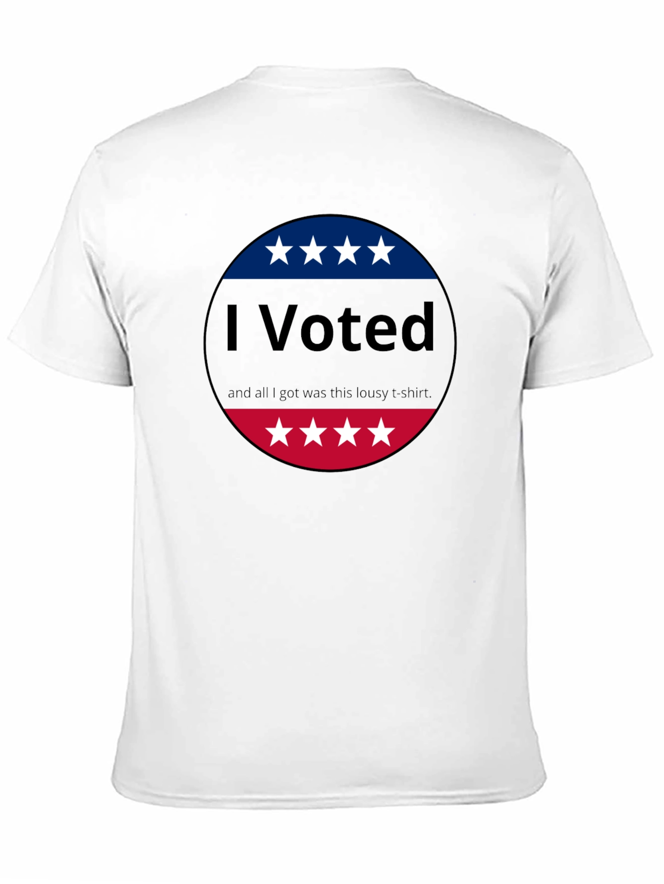 I Voted T-Shirt - Political Statement Tee