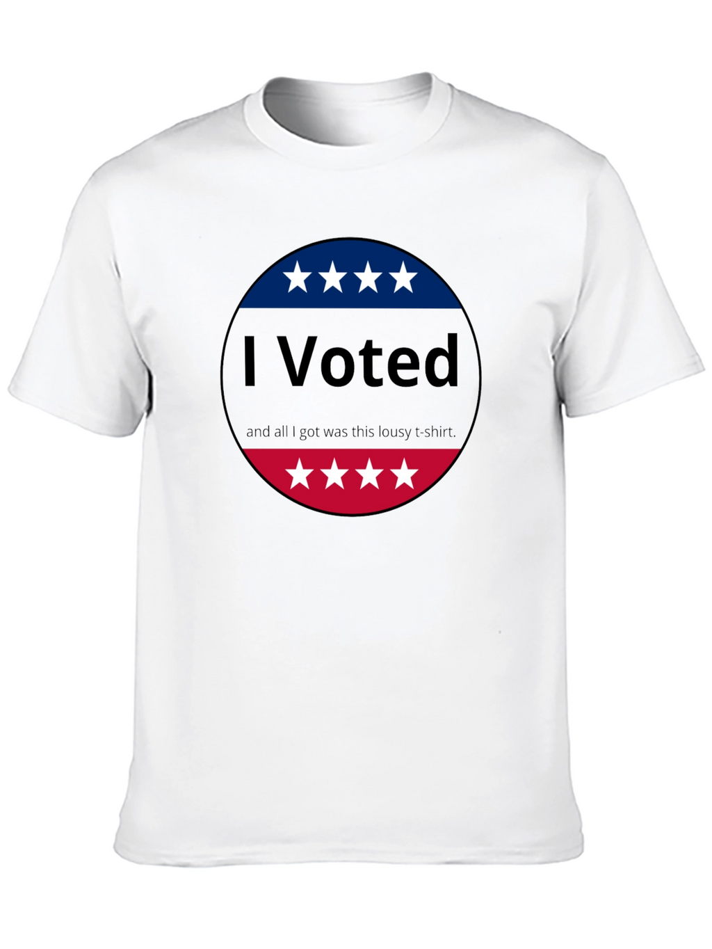I Voted T-Shirt - Political Statement Tee