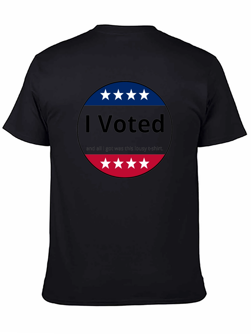 I Voted T-Shirt - Political Statement Tee