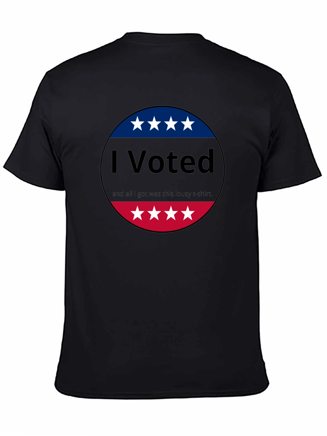 I Voted T-Shirt - Political Statement Tee