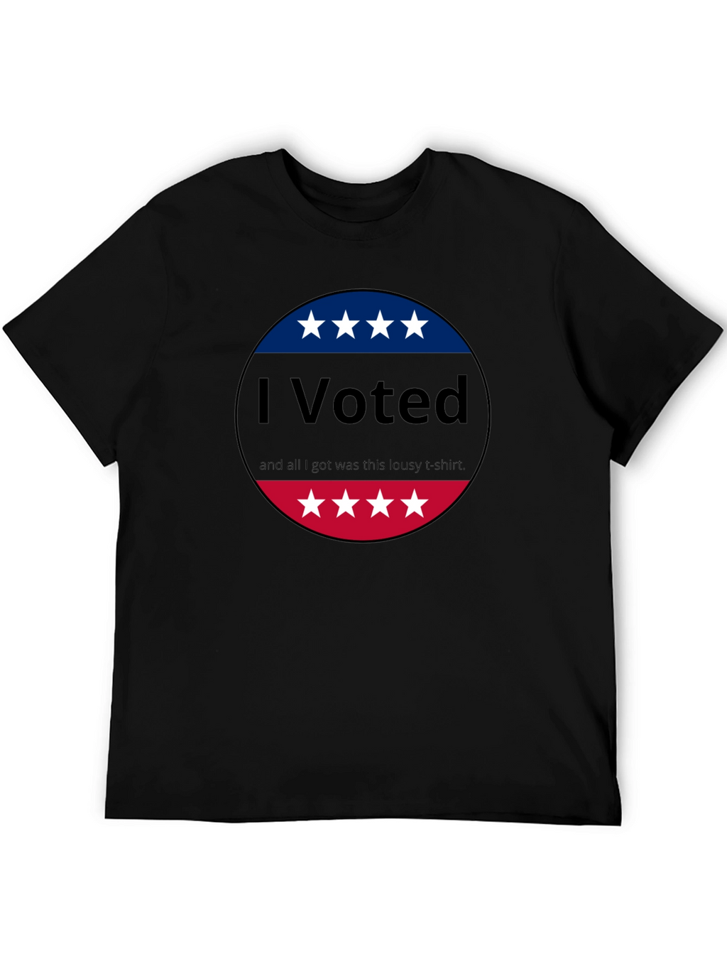 I Voted T-Shirt - Political Statement Tee