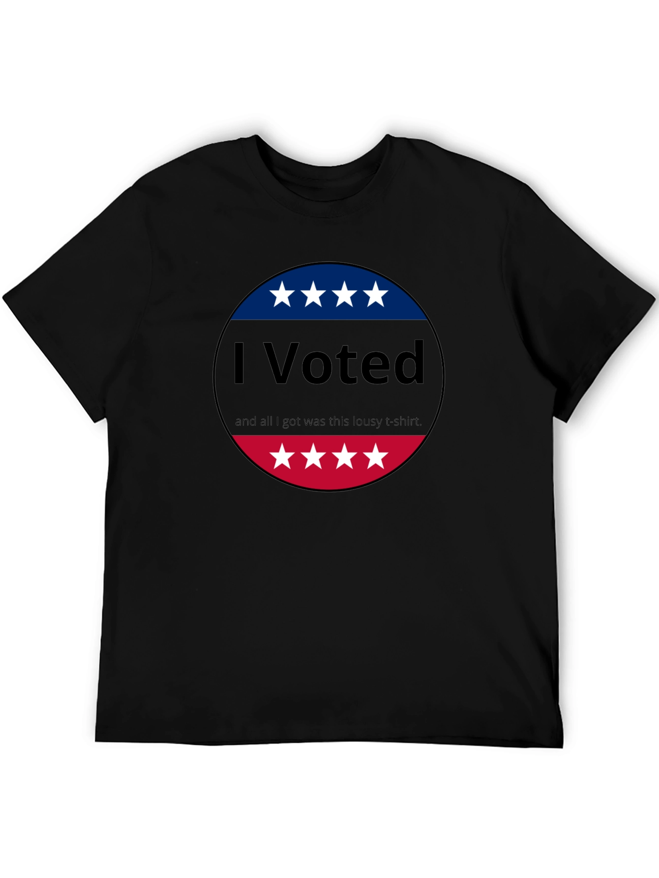I Voted T-Shirt - Political Statement Tee