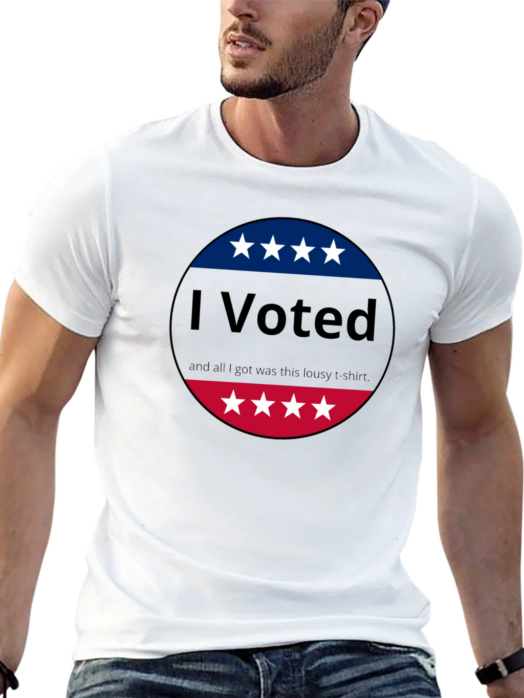 I Voted T-Shirt - Political Statement Tee