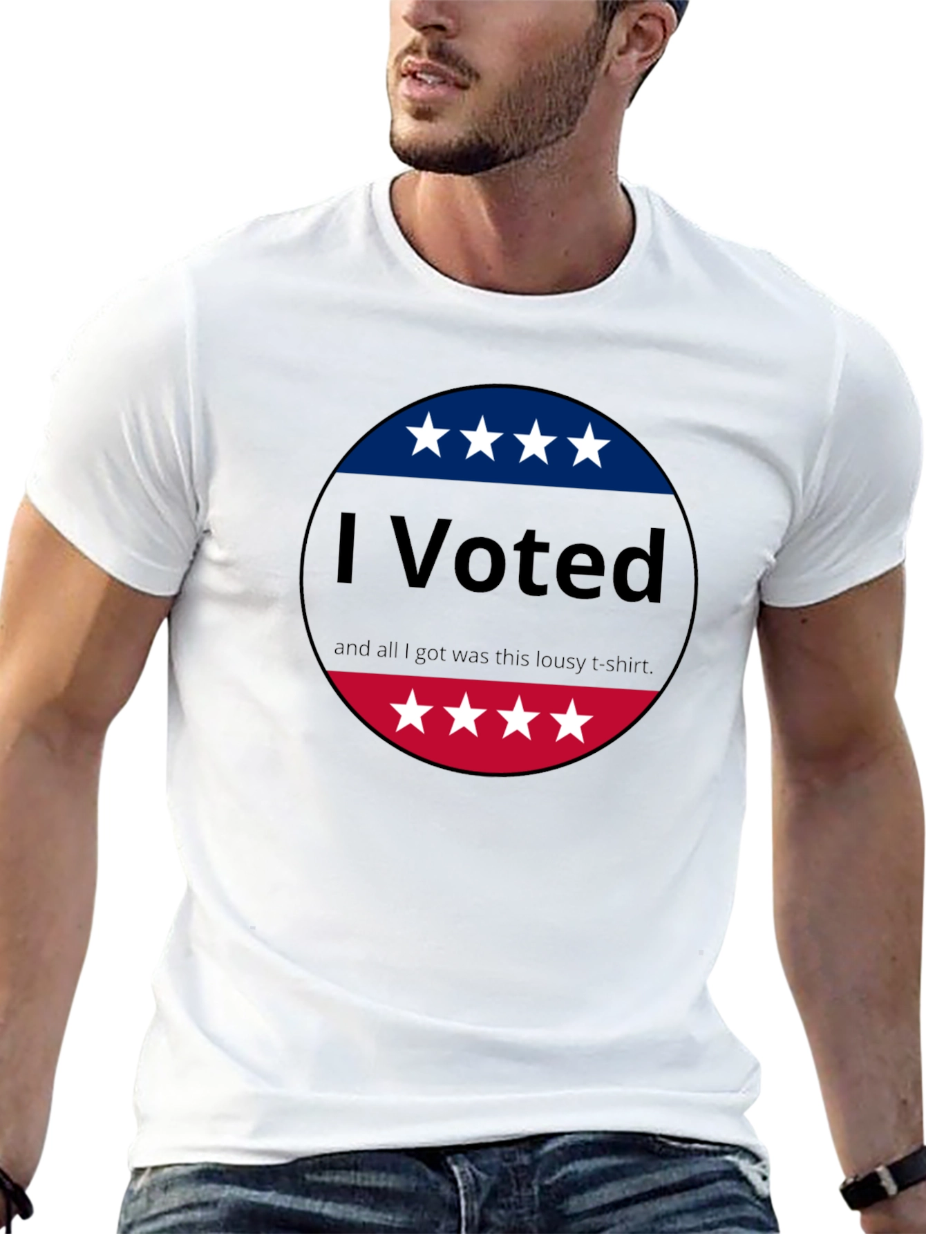 I Voted T-Shirt - Political Statement Tee