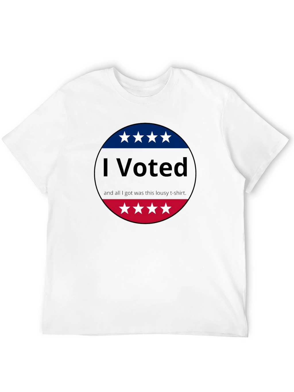 I Voted T-Shirt - Political Statement Tee
