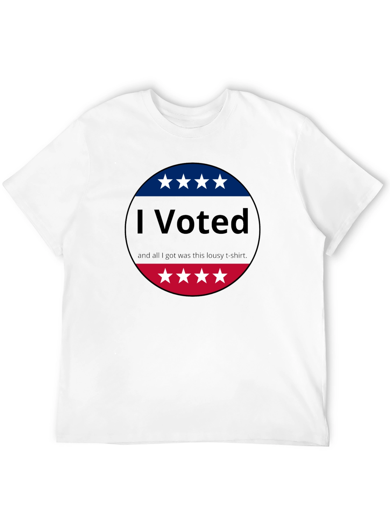 I Voted T-Shirt - Political Statement Tee
