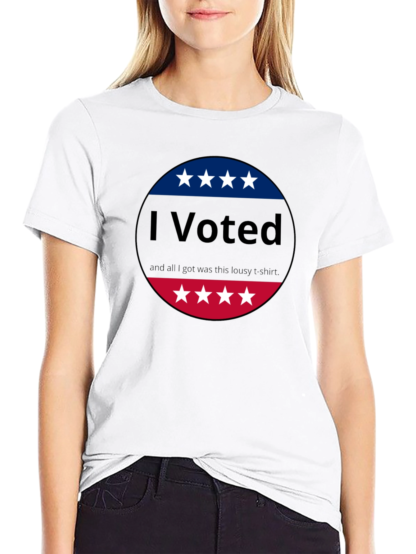 I Voted T-Shirt - Political Statement Tee