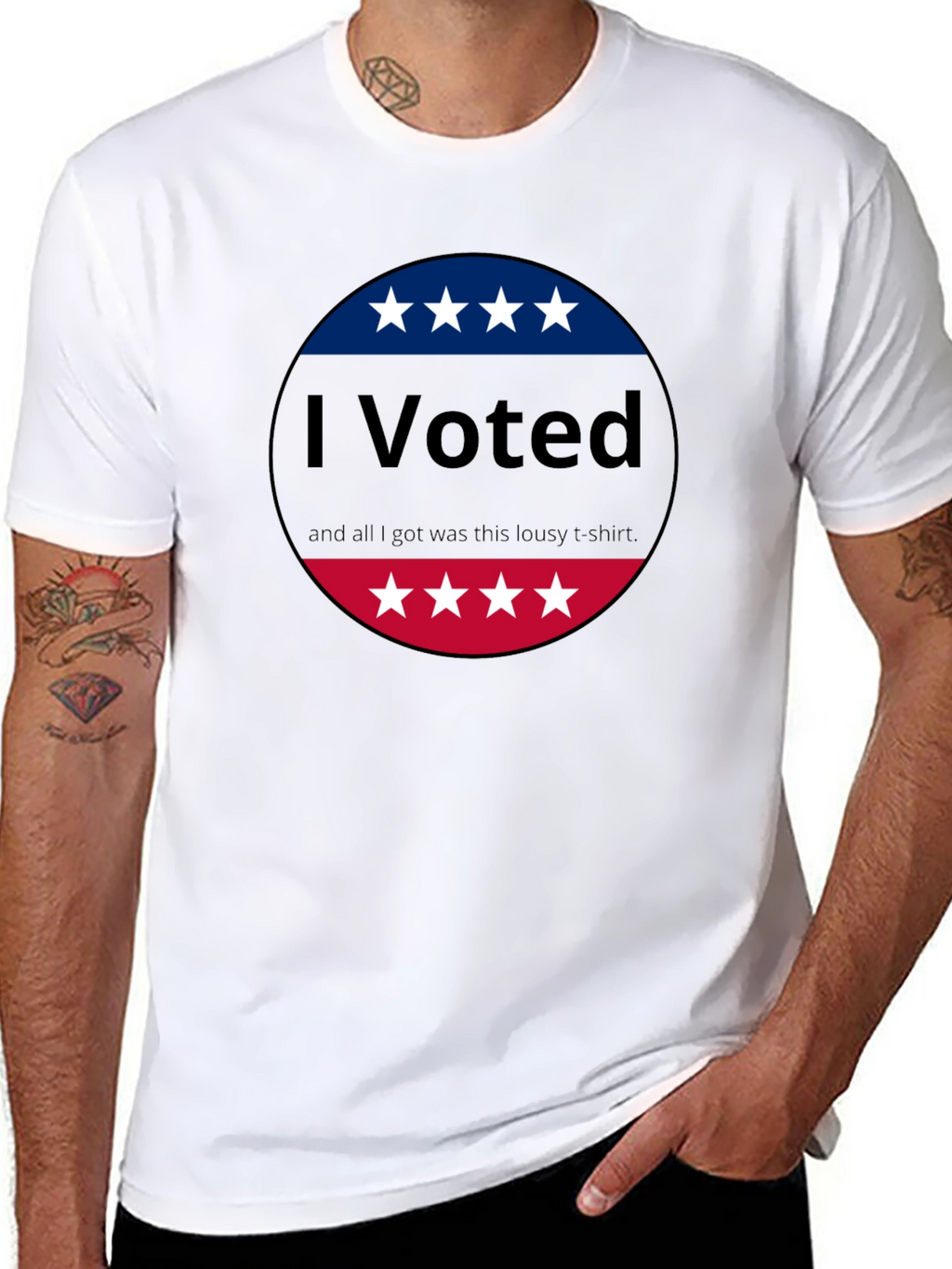 I Voted T-Shirt - Political Statement Tee
