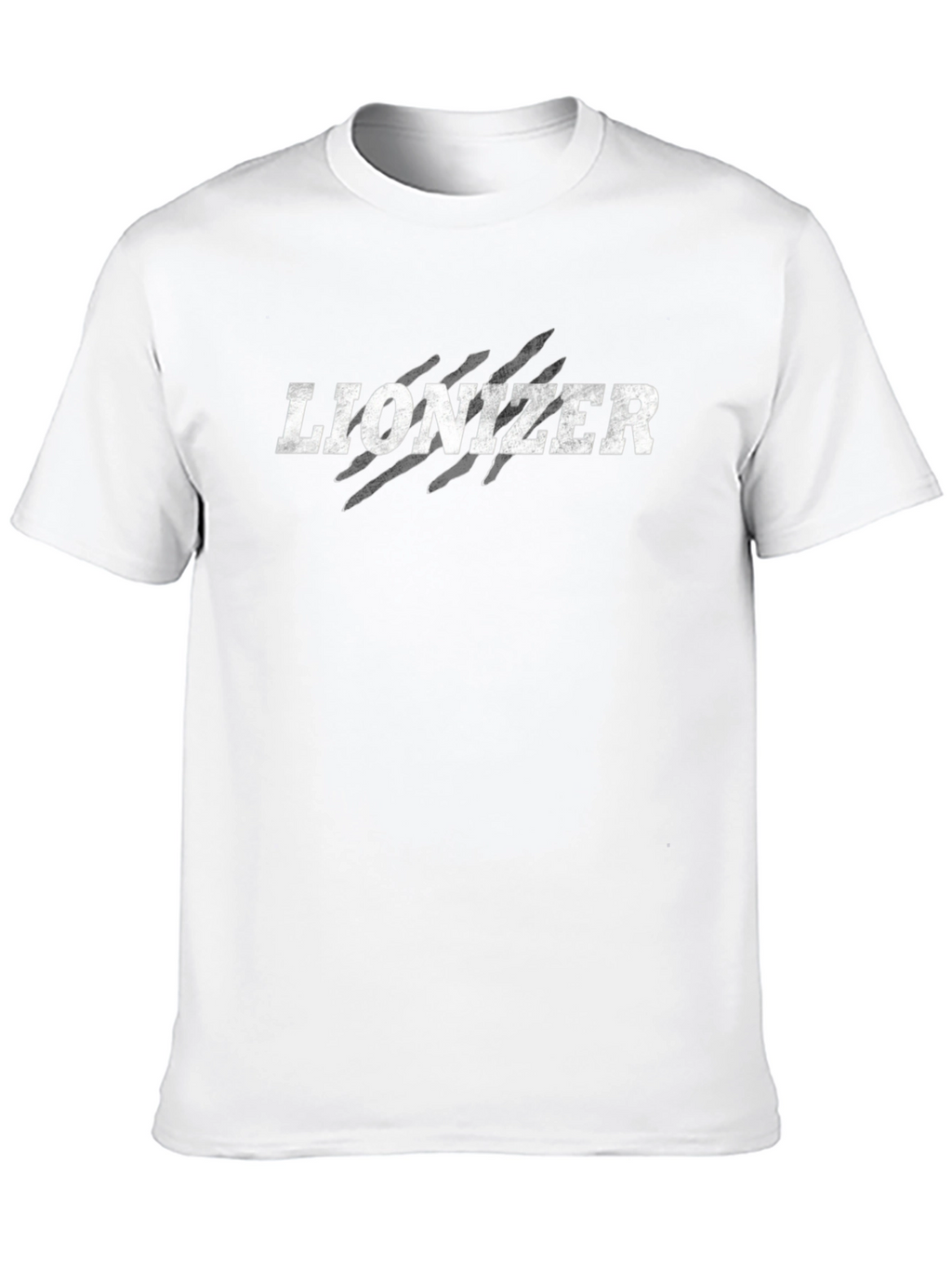 Lionizer Graphic T-Shirt - Black Cotton Blend