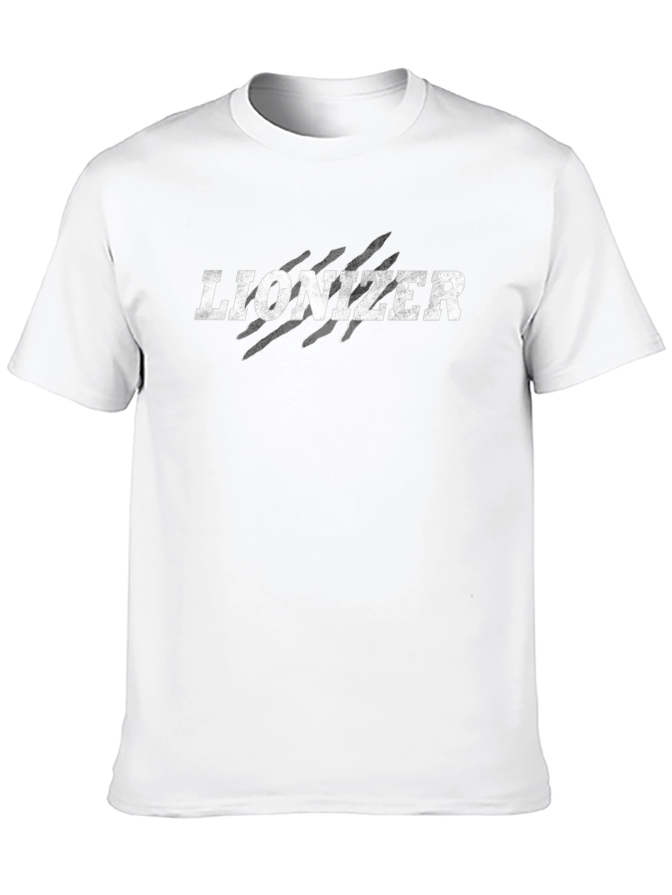 Lionizer Graphic T-Shirt - Black Cotton Blend