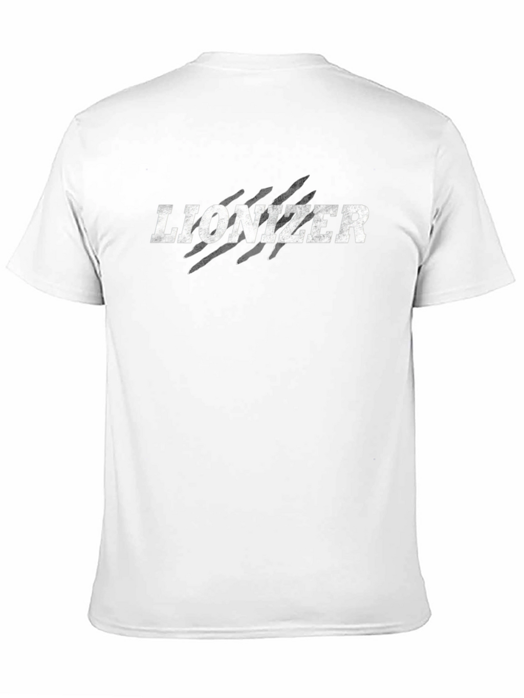 Lionizer Graphic T-Shirt - Black Cotton Blend