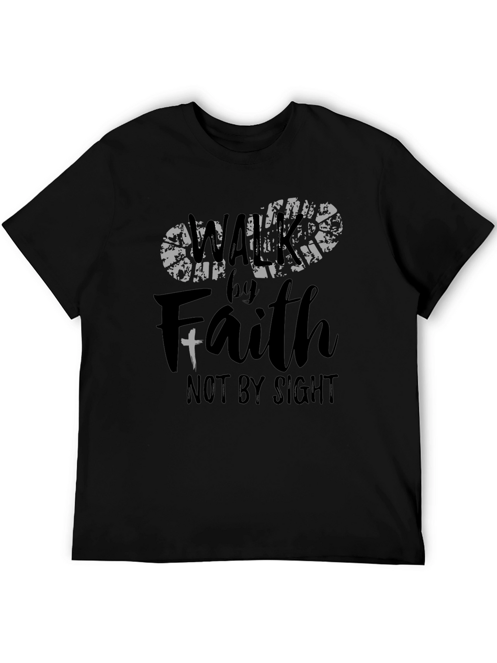 Walk by Faith T-Shirt - Christian Apparel