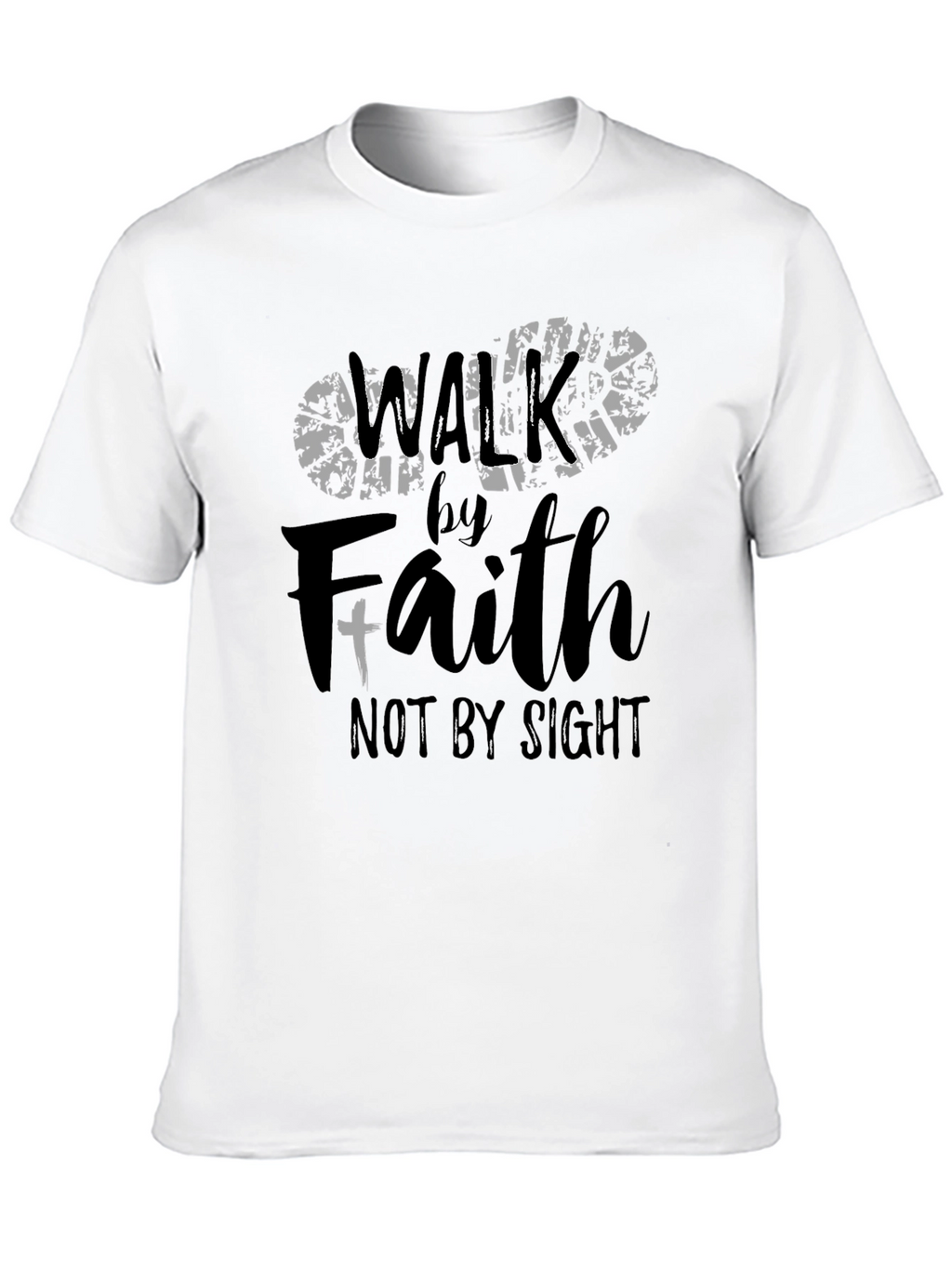 Walk by Faith T-Shirt - Christian Apparel