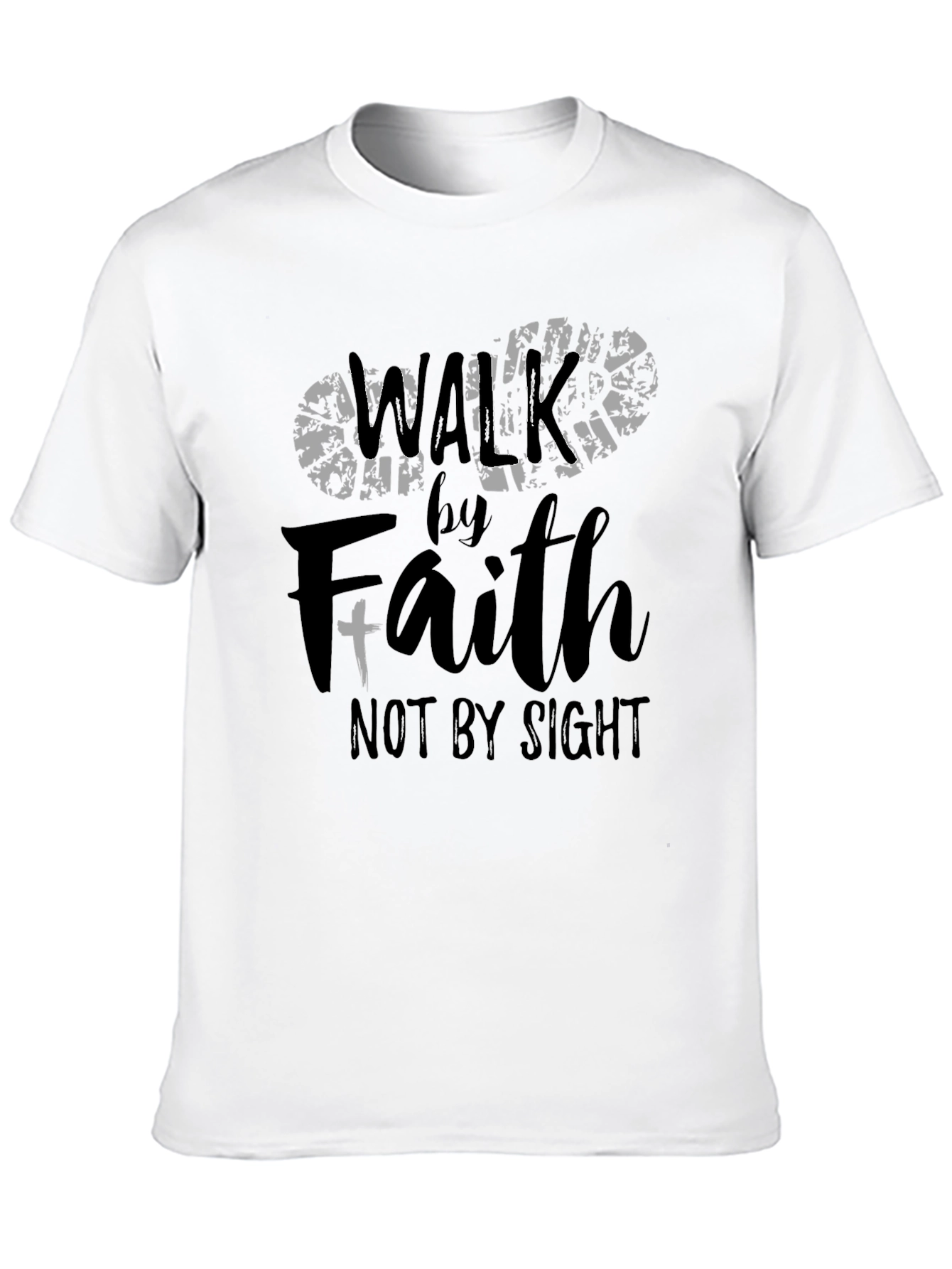 Walk by Faith T-Shirt - Christian Apparel