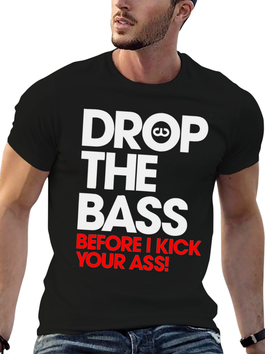 Drop the Bass Graphic Tee - Bold Statement Shirt
