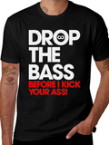 Drop the Bass Graphic Tee - Bold Statement Shirt