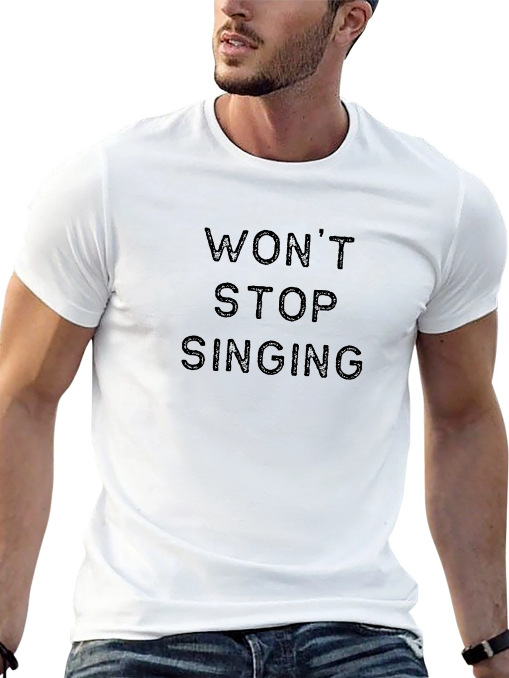 Wont Stop Singing - Graphic T-Shirt