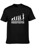 Predestination Evolution Basketball Black T-Shirt