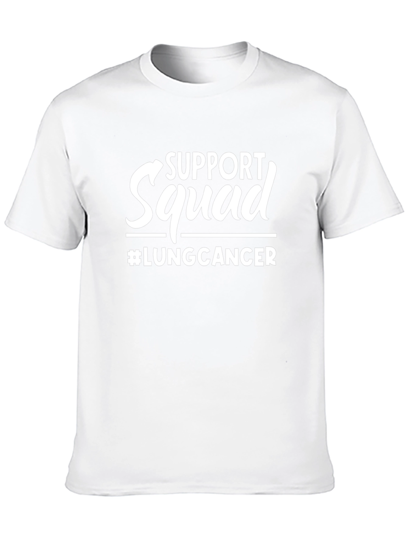 Support Squad #LungCancer Awareness T-Shirt
