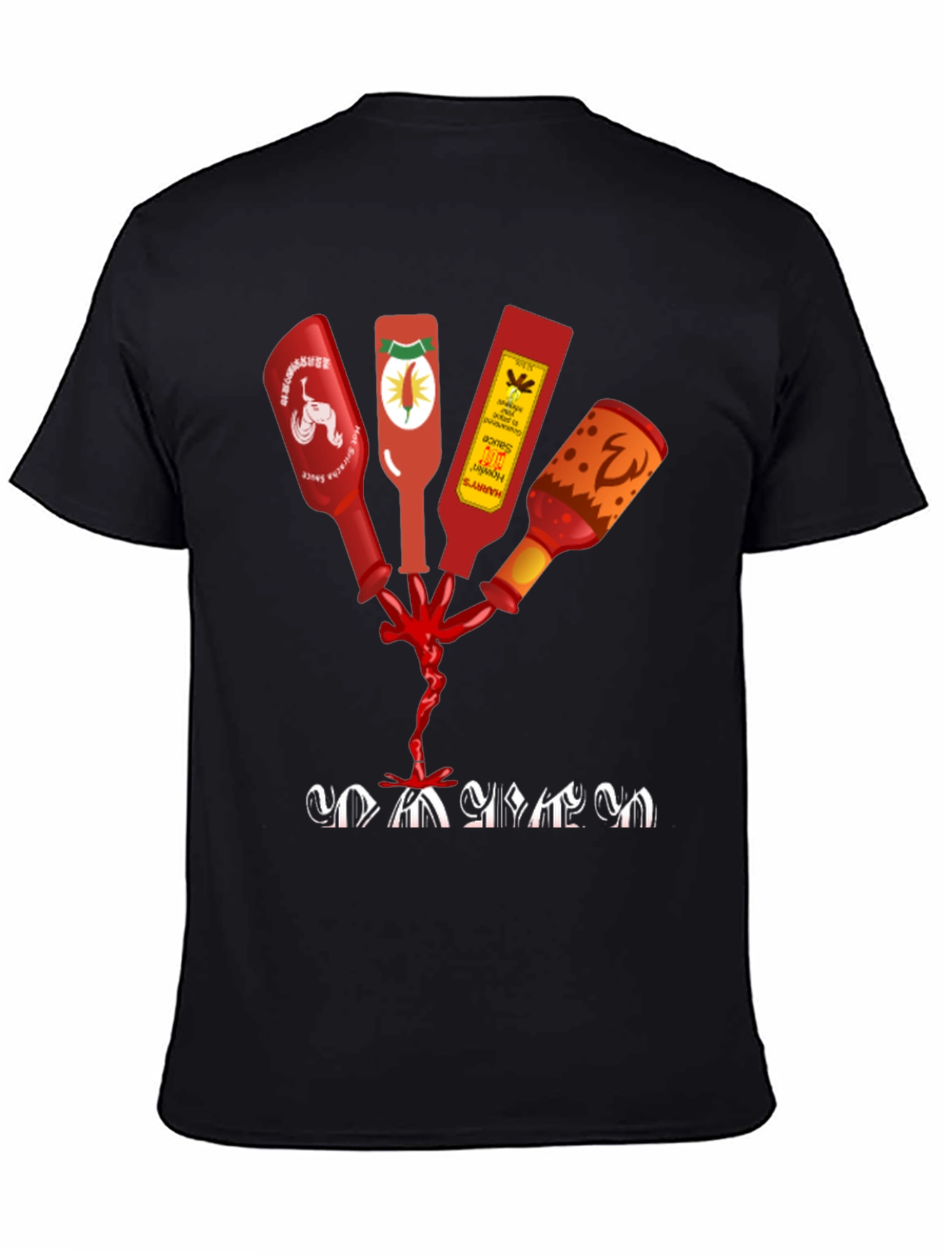 Spicy Sauce T-Shirt - Hot Sauce Graphic Tee