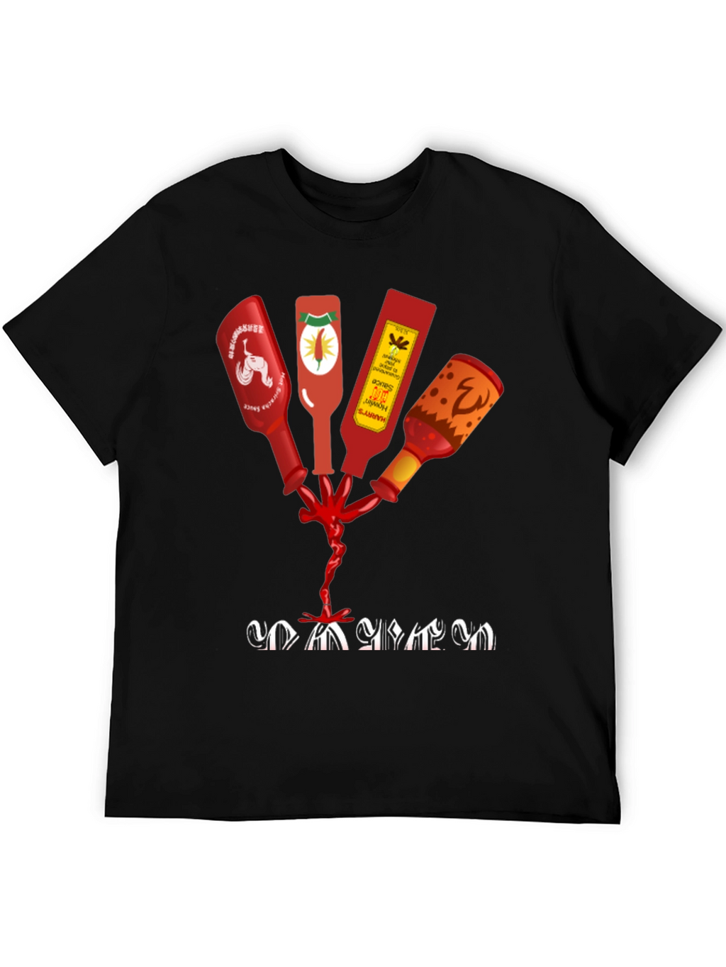 Spicy Sauce T-Shirt - Hot Sauce Graphic Tee