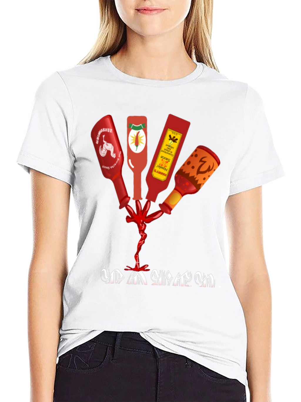 Spicy Sauce T-Shirt - Hot Sauce Graphic Tee