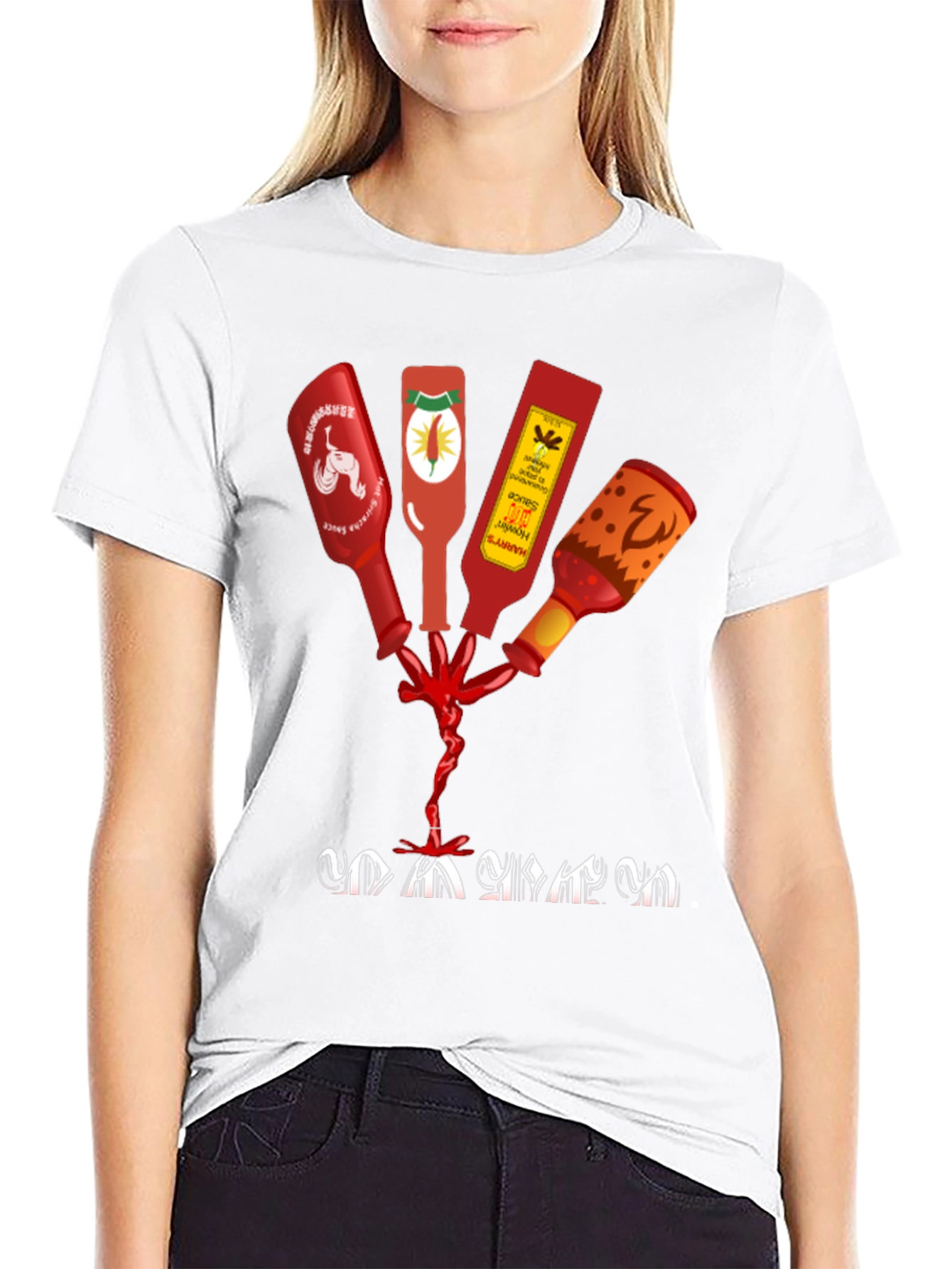 Spicy Sauce T-Shirt - Hot Sauce Graphic Tee
