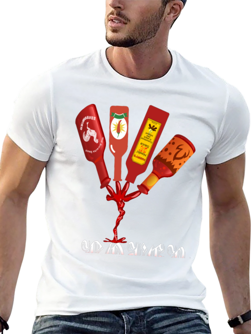 Spicy Sauce T-Shirt - Hot Sauce Graphic Tee