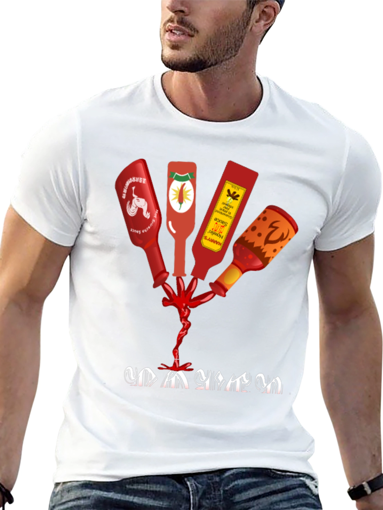 Spicy Sauce T-Shirt - Hot Sauce Graphic Tee