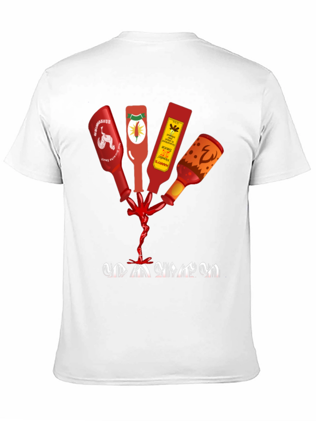 Spicy Sauce T-Shirt - Hot Sauce Graphic Tee