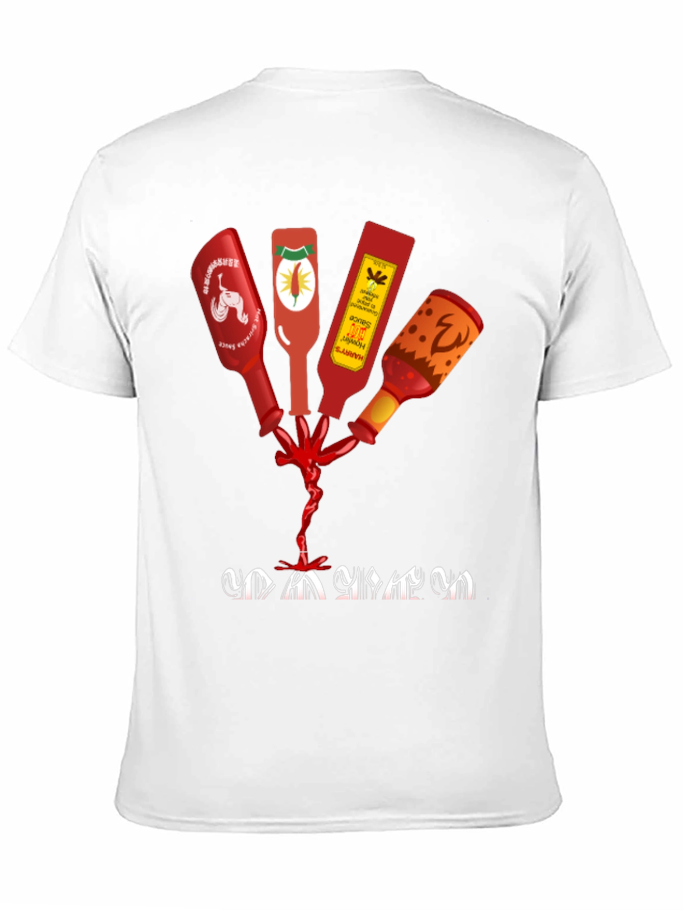 Spicy Sauce T-Shirt - Hot Sauce Graphic Tee
