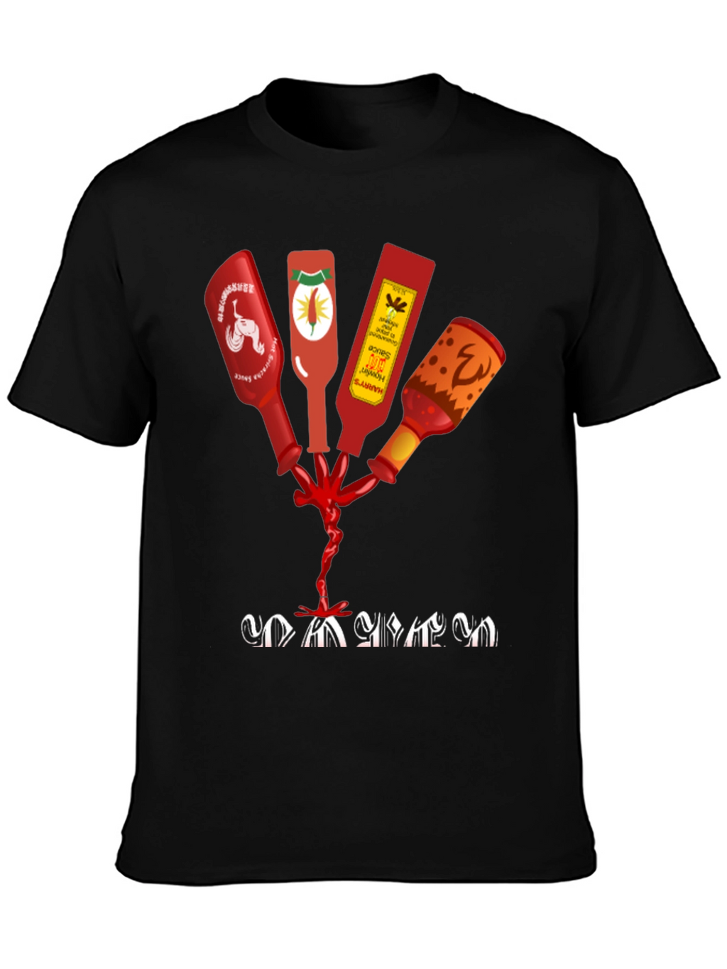 Spicy Sauce T-Shirt - Hot Sauce Graphic Tee